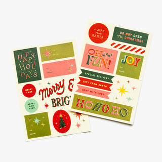 Sticker Sheets - Christmas