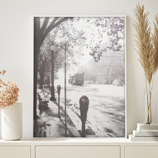 Decorative Poster - Collins Street at Georges Strizic