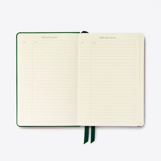 Blank Hardcover Elastic Journal