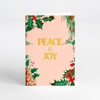 Christmas Card - Peace & Joy