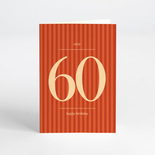 Card - 60th Birthday