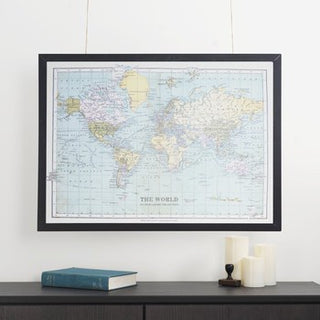 Decorative Poster - The World of Mercator's Projection