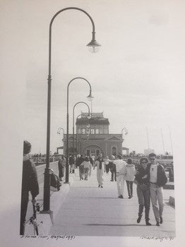 Print - St Kilda Pier Pedestrians Strizic