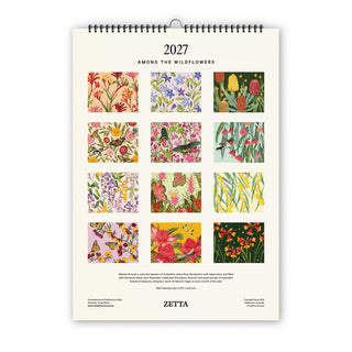Among the Wildflowers 2027 Calendar