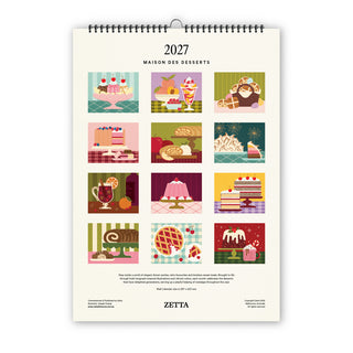 Maison des Desserts 2027 Calendar
