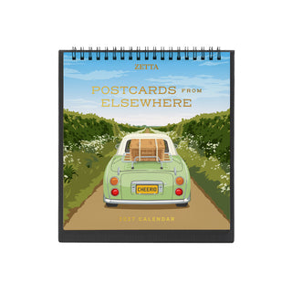 Postcards from Elsewhere 2027 Calendar