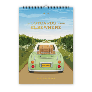 Postcards from Elsewhere 2027 Calendar
