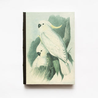 Handmade Journal - White Cockatoo A3