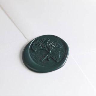 Wax Stamp with Handle - Lotus Leaf