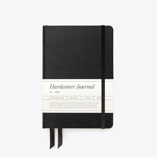 Lined Hardcover Elastic Journal