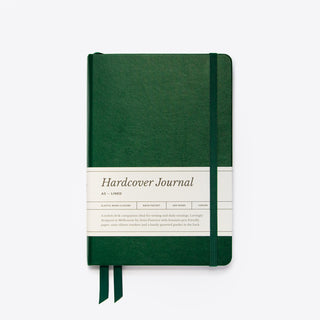 Lined Hardcover Elastic Journal