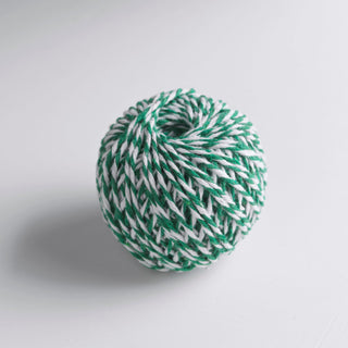 Bakers Twine Green and White