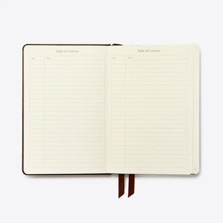 Blank Hardcover Elastic Journal