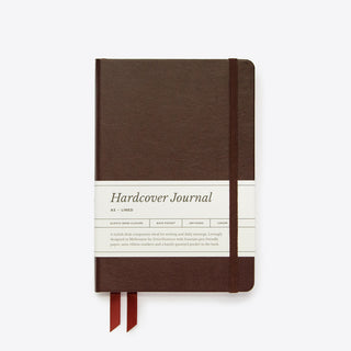 Lined Hardcover Elastic Journal