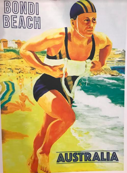 Print - Bondi Beach Reschs Dinner Ale Adaptation