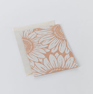 Handmade Box Card Set - Sunflower on Madder Root