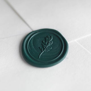 Wax Stamp with Handle - Sprig