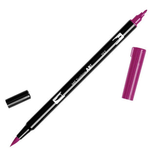 Dual Brush Pen – Red Violet