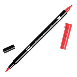 Dual Brush Pen – Red