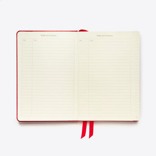 Lined Hardcover Elastic Journal