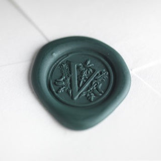 Wax Stamp with Handle - V