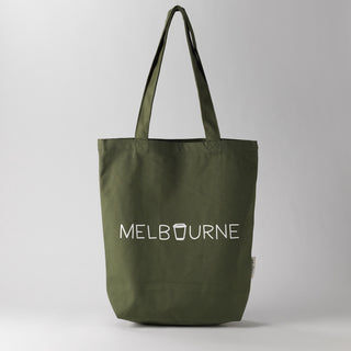 Tote Bag - Melbourne Latte - Green