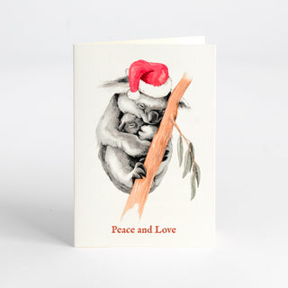 Christmas Card - Peace and Love