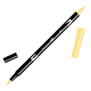 Dual Brush Pen – Yellow Red