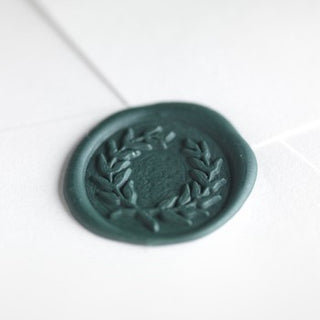 Wax Stamp with Handle - Wreath