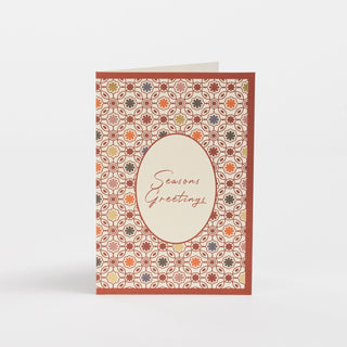 Christmas Card - Season Greetings Geometrical