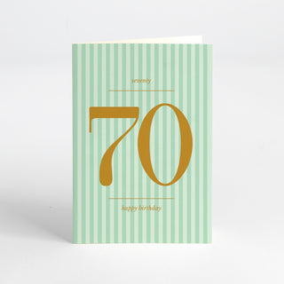 Card - 70th Birthday