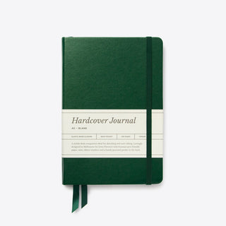 Blank Hardcover Elastic Journal