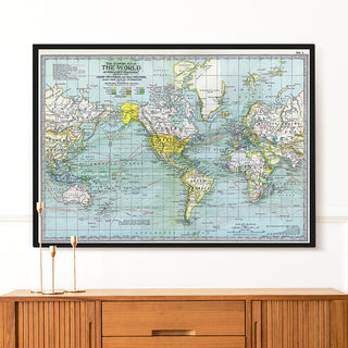 Decorative Poster - The Century Atlas No. 1