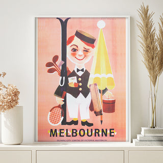 Decorative Poster - Max Forbes Melbourne Man