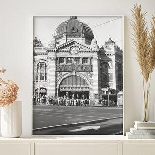 Decorative Poster - Strizic Flinders Station Portrait