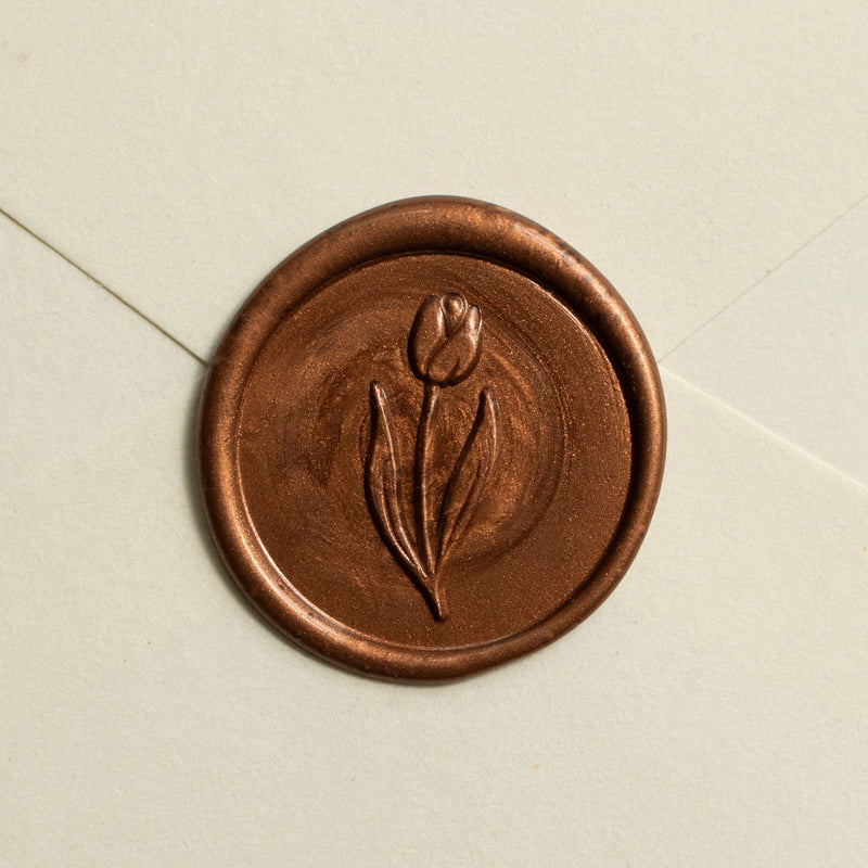 Wax Stamp - Tulip