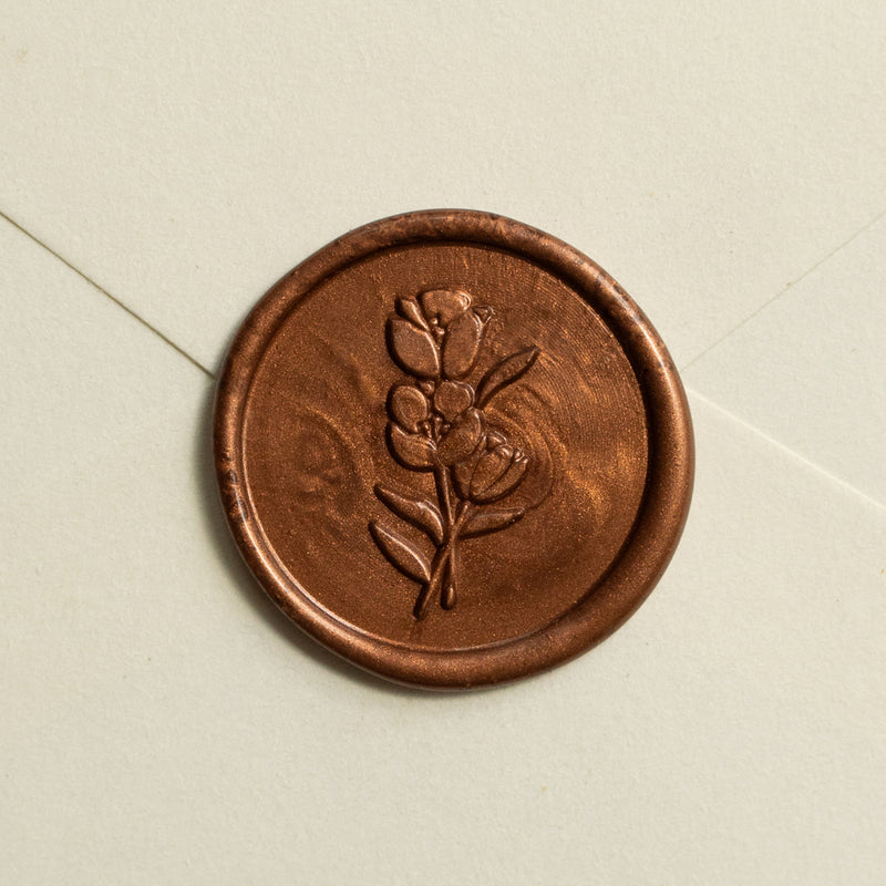 Wax Stamp - Posy