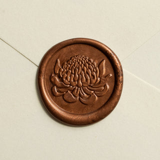 Wax Stamp - Waratah
