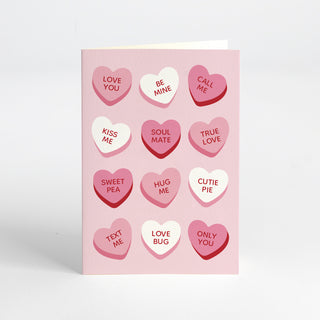 Card - Conversation Hearts