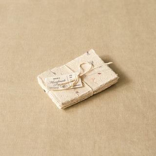 Handmade Paper Flat Card (Pack of 25)