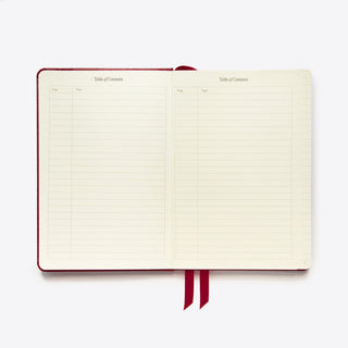 Lined Hardcover Elastic Journal - A5