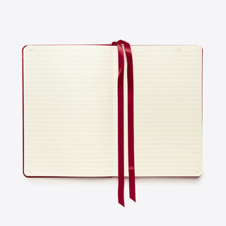 Lined Hardcover Elastic Journal - A5