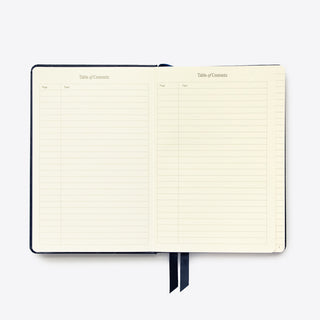 Lined Hardcover Elastic Journal - A5