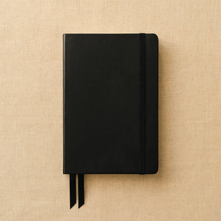 Lined Hardcover Elastic Journal - A5