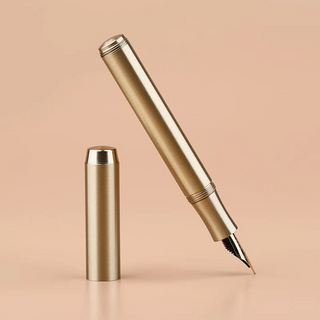 Writing Fountain Pen – Brass (Gold Plated Nib)