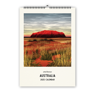 2025 Wall Calendar - Australia (Preorder)