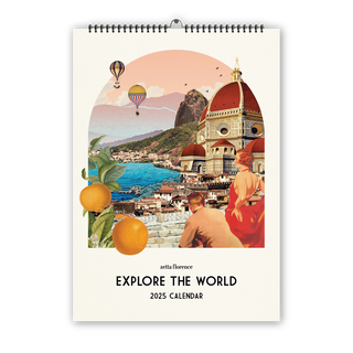 2025 Wall Calendar - Explore the World (Preorder)