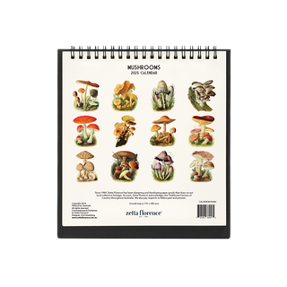 2025 Desk Calendar - Mushrooms (Pre-Order)