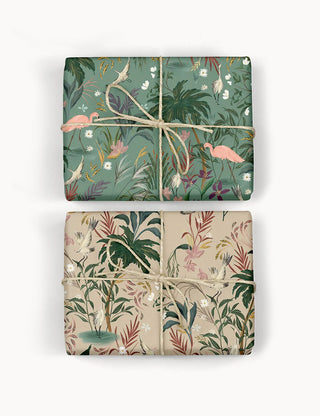 Decorative Wrap - Flamingos & Herons