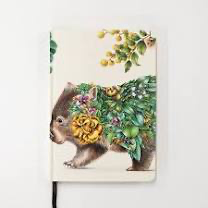 Hardcover Journal - Wombat - Lined A5